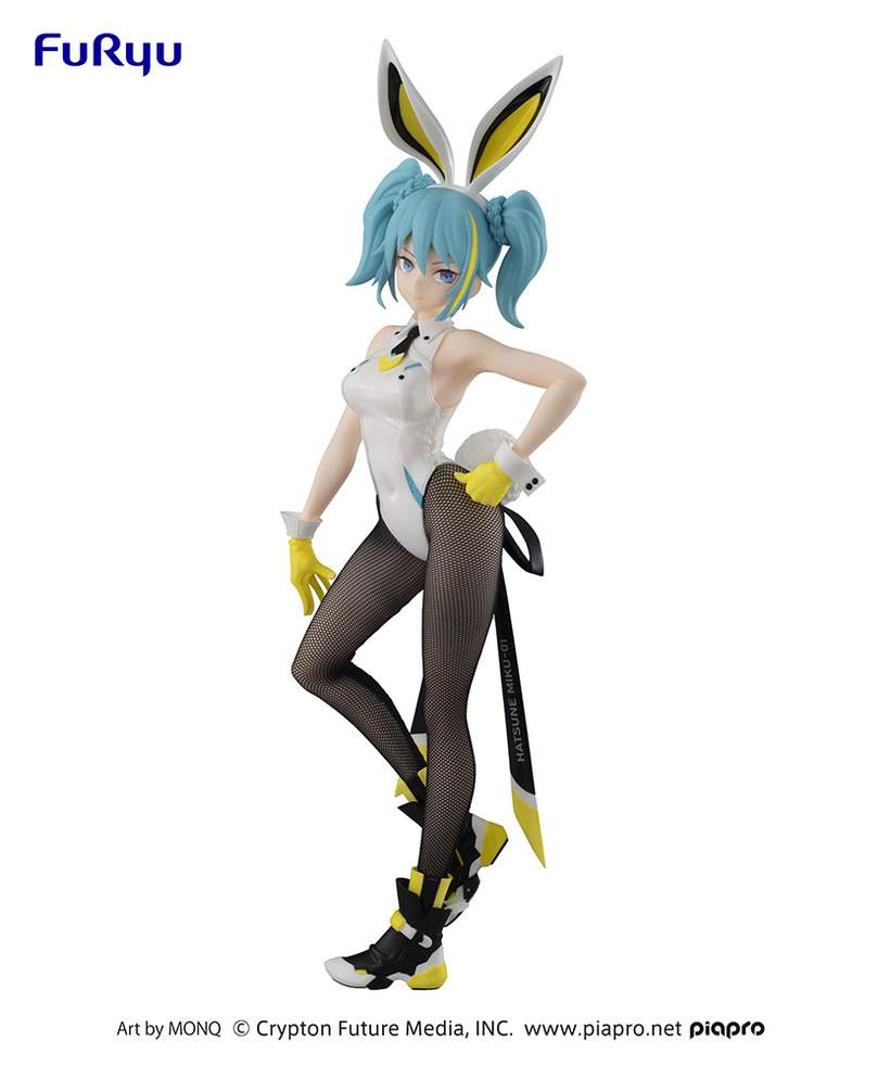 Miku Hatsune Figure, Bicute Bunnies Figure, Street Ver, Vocaloid, Furyu