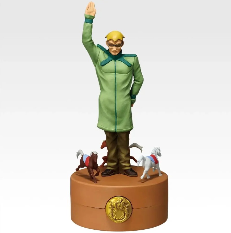 Stephen Steel Trinket Box Figure, Ichiban Kuji E Prize, Jojos Bizarre Adventure, Steel Ball Run, Banpresto
