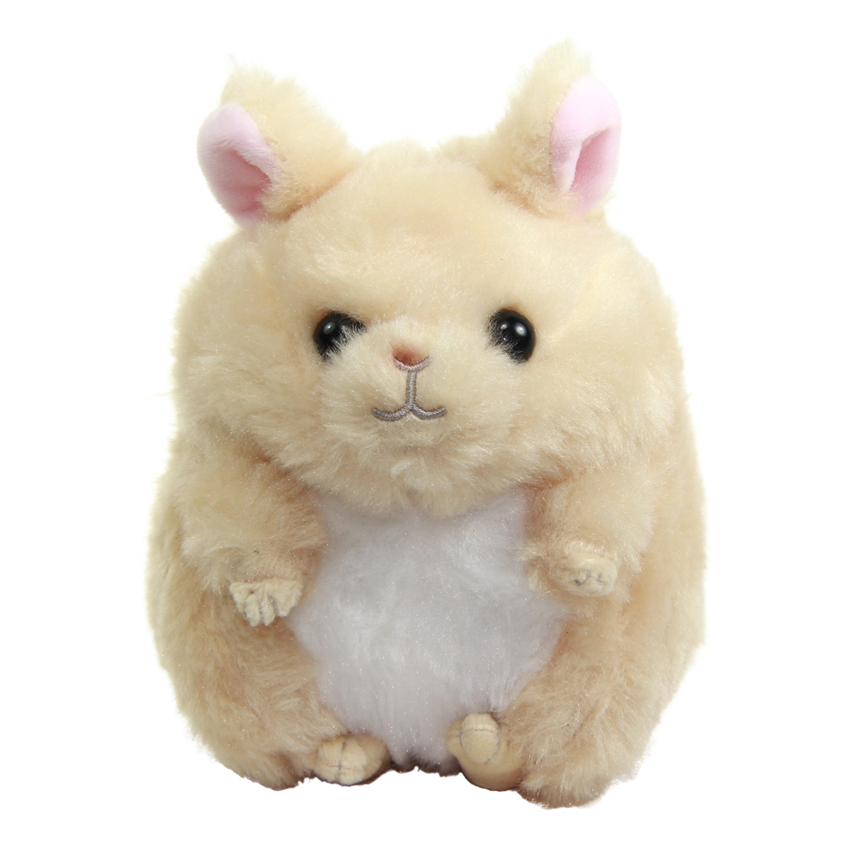 Chinchilla Plushie Kawaii Plush Collection Beige Standard Size 6 Inches