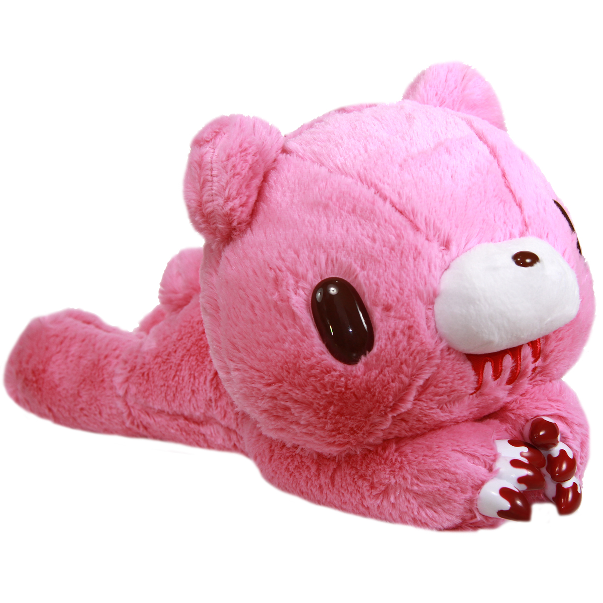Gloomy Bear Plush Doll Lying Down GP #546 Pink 16 Inches Taito