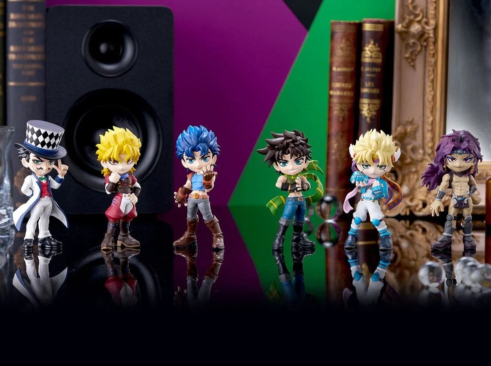 Jojos Bizarre Adventure Phantom Blood/Battle Tendency PalVerse Figure Bushi Road Creative - Random Blind Box
