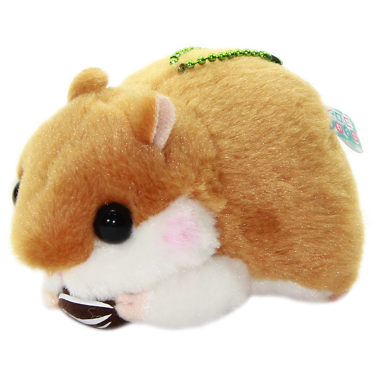 Plush Hamster, Amuse Glutton Hamster Plush Collection Coron, Brown, 4 Inches