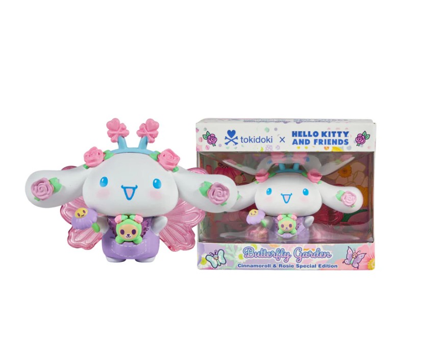 Tokidoki x Hello Kitty Butterfly Garden - Cinnamoroll & Rosie Butterfly Special Edition