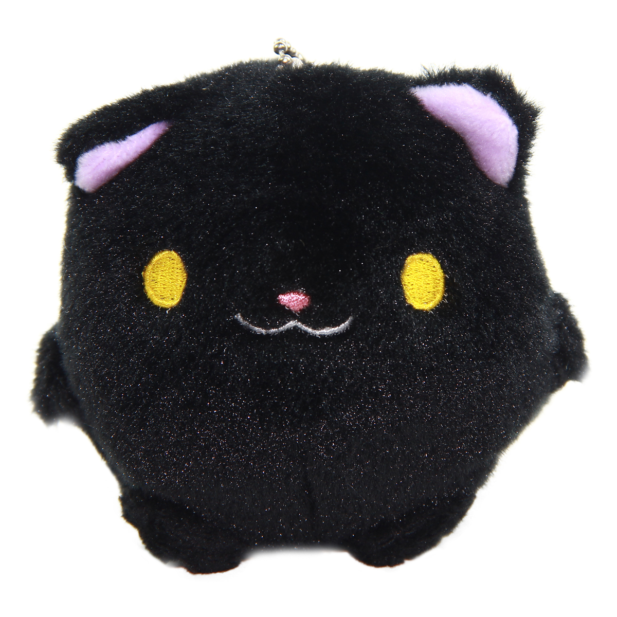 Kitten Plush Doll Kawaii Stuffed Animal Soft Fuzzy Squishy Plushie Mochi Black