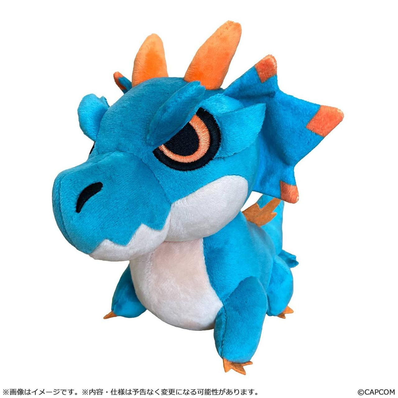 Monster Hunter World Lagiacrus 7 Chibi Plush Doll Capcom