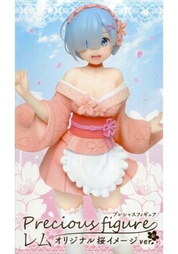 Rem Precious Figure, Original Sakura Version, Re:Zero - Starting Life in Another World, Taito