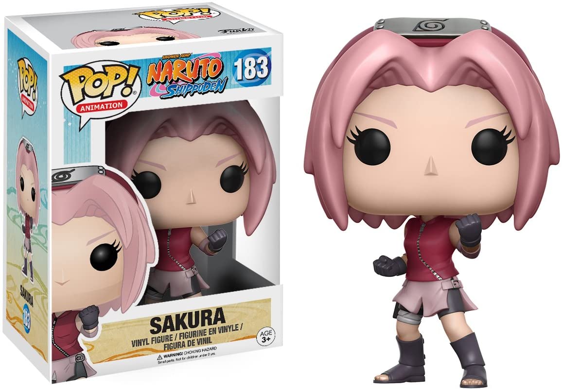 Sakura Figure Naruto Funko Pop Animation 3.75 Inches Funko Pop 183