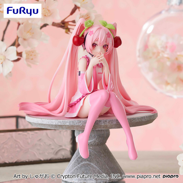 Sakura Miku Noodle Stopper Figure, Hatsune Miku, Vocaloid, Furyu