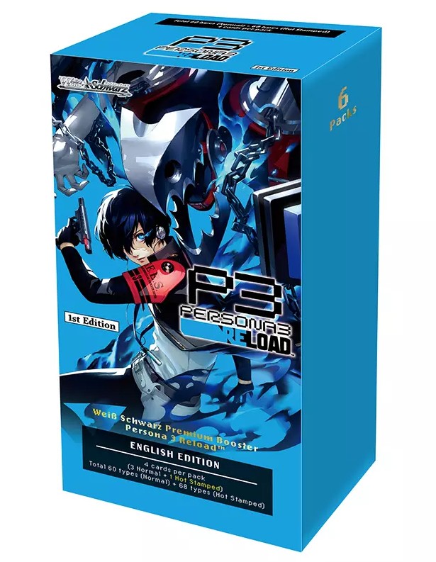 Weiss Schwarz Persona 3 Reload Trading Card - English -  1 Pack