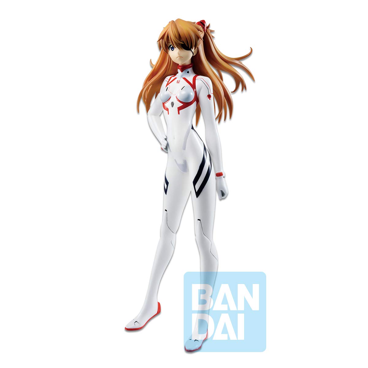 Asuka Langley Shikinami Figure, Ichiban Kuji B Prize, Evangelion, Caution System, Bandai