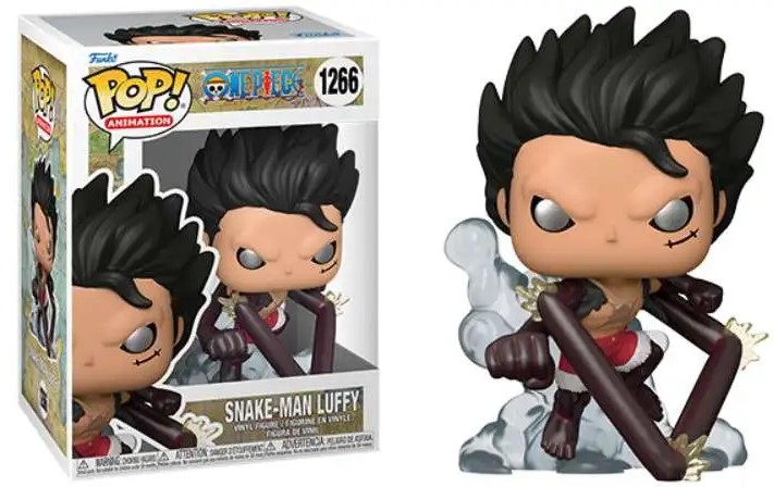 Monkey D. Luffy, Snake-Man Luffy, One Piece Funko Pop Animation 3.75 Inches Funko Pop 1266