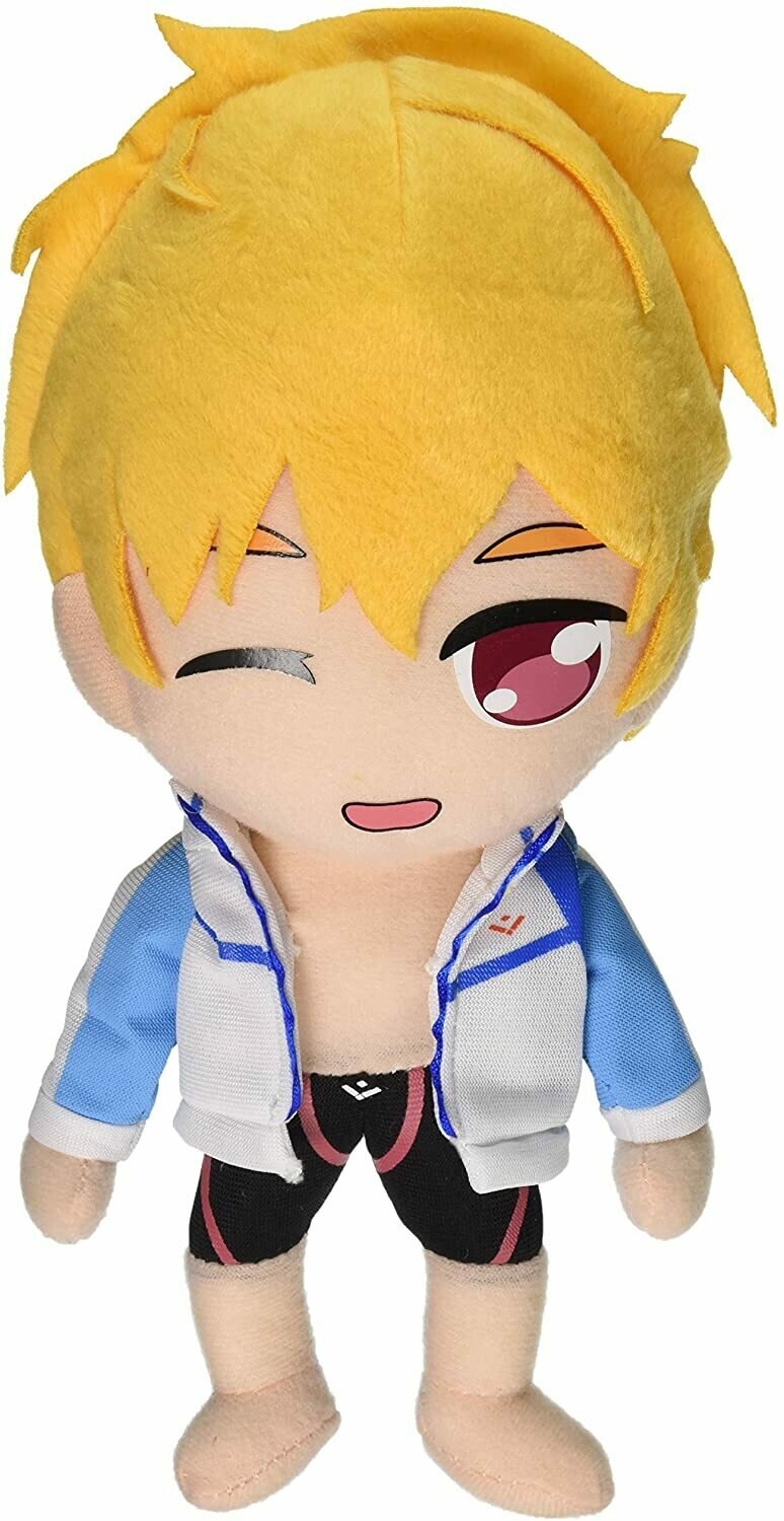 Nagisa Hazuki Plush Doll Free! Iwatobi Swim Club 8 Inches