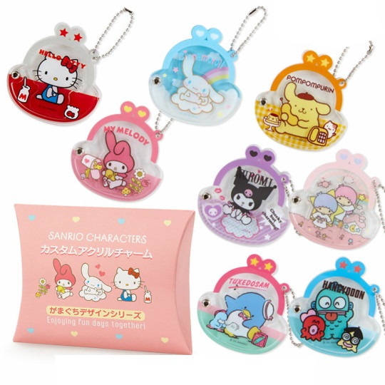 Sanrio Characters Acrylic Keychain Charm Random Blind Box