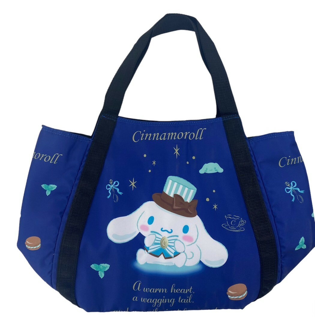 Sanrio Cinnamoroll Shoulder Bag Black Manufatto