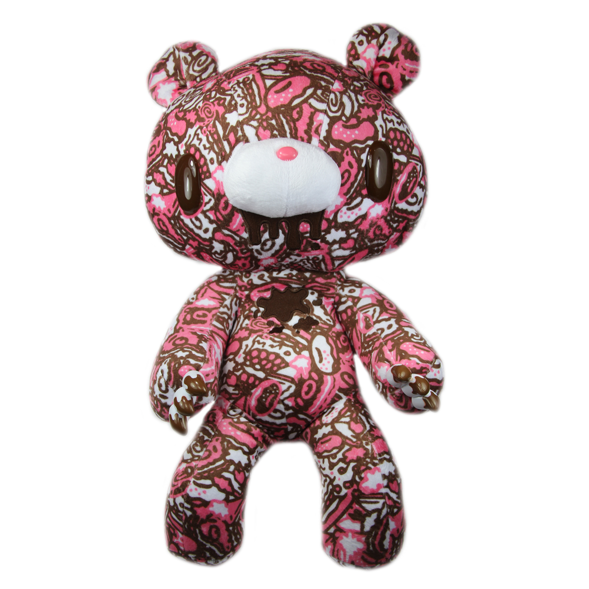 Taito Textillic Gloomy Bear Plush Doll Pink Brown GP #523 17 Inches