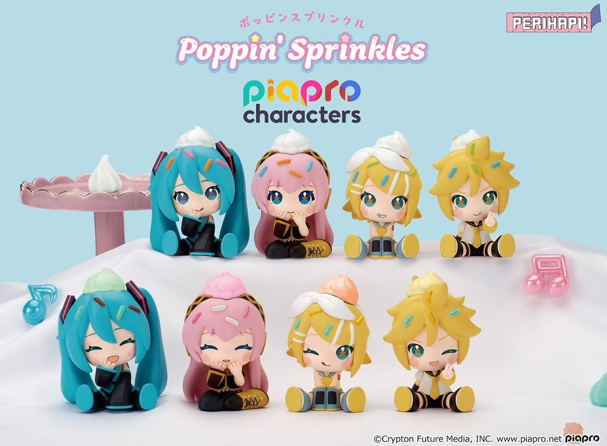 Piapro Characters Figure Project Sekai PERIHAPI! Poppin Sprinkles, Vocaloid, Takara Tomy Arts