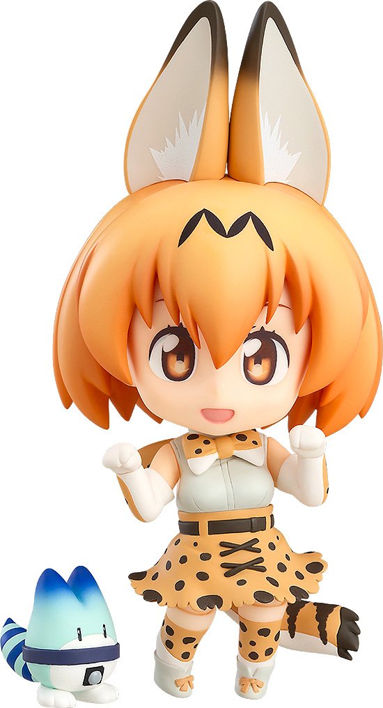 Serval & Lucky Beast, Nendoroid 752 Figure, Kemono Friends, Good Smile Company