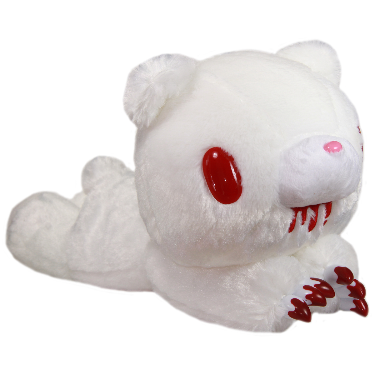 Taito Gloomy Bear Plush Doll Lying Down GP #546 White 16 Inches