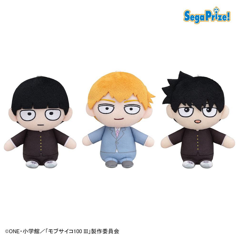 Arataka Reigen Plush Doll Mob Psycho 100 III Otenori MP Plush 5 Sega