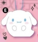 Cinnamoroll, Character Ghost Mascot Plush Doll, Keychain Size, 3 Inches, Sanrio