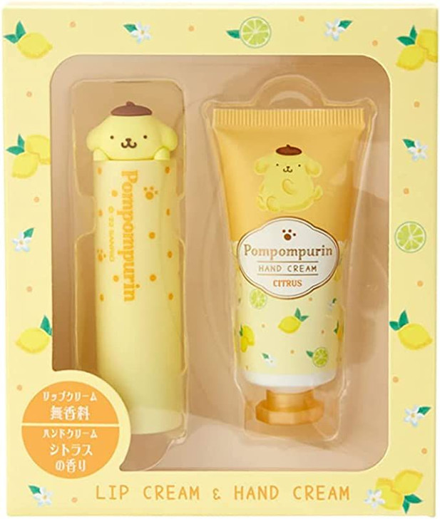 Pom Pom Purin Lip & Hand Cream Gift Set