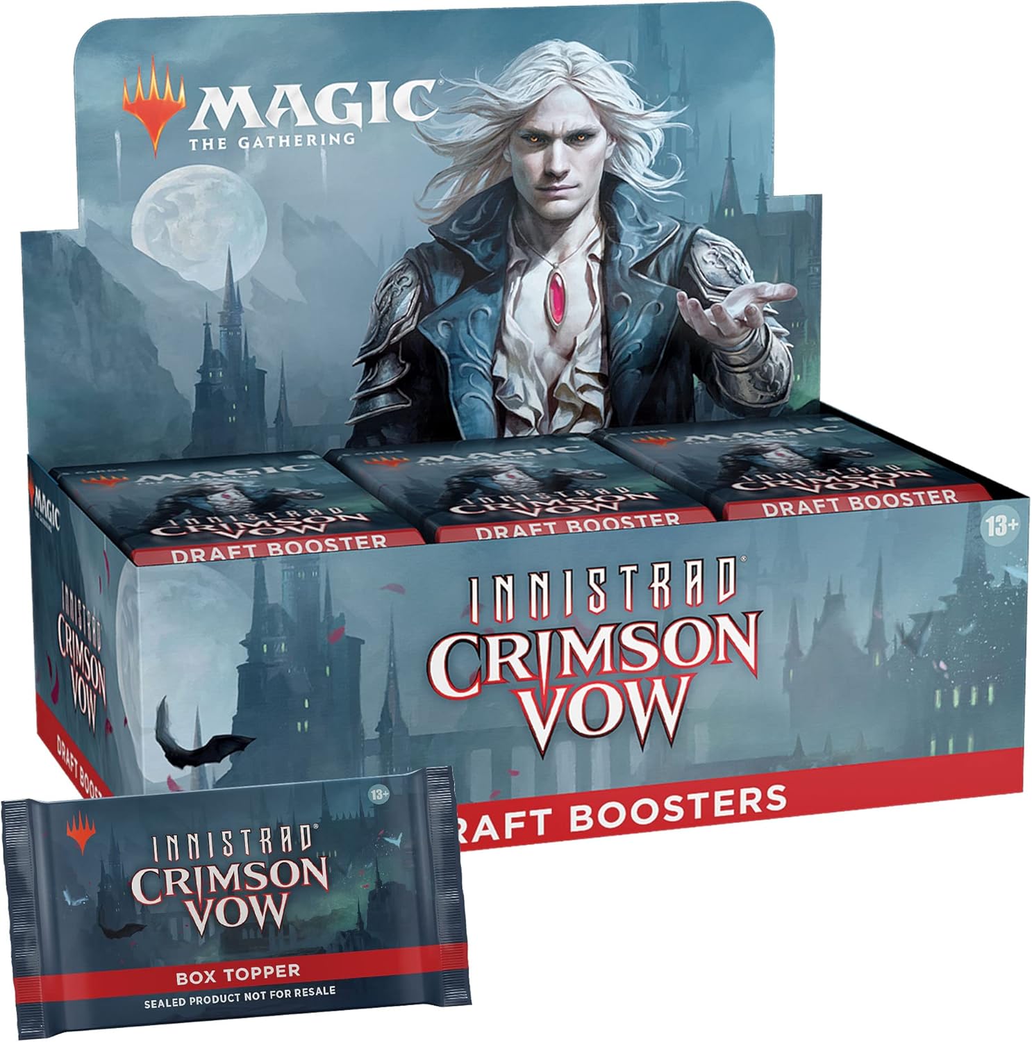 Magic The Gathering - Trading Card Game - Innistrad Crimson Vow Draft - 1 Booster Pack