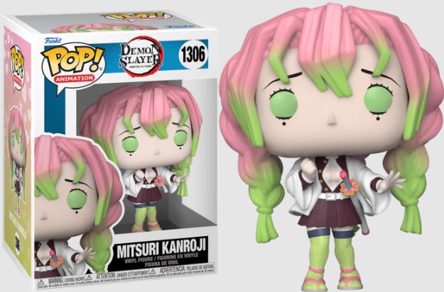 Mitsuri Kanroji Funko Pop Animation Demon Slayer 3.75 Inches - Funko Pop 1306