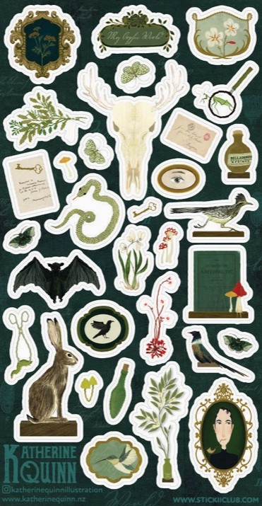 Orphic World Sticker Sheet