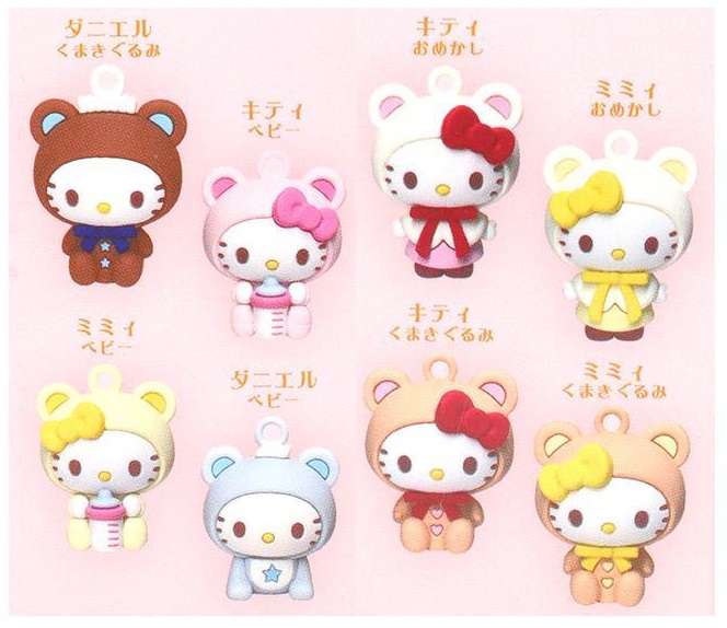 Sanrio Characters Charm Keychain Random Blind Box