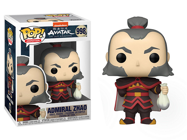 Admiral Zhao Figure Avatar The Last Airbender Funko Pop Animation 3.75 Inches - Funko Pop 998