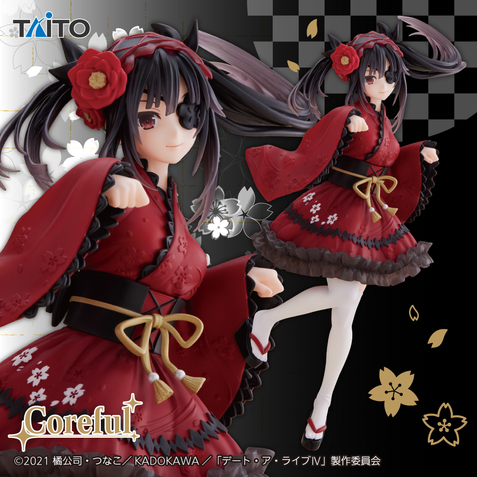 Kurumi Tokisaki Figure, Coreful, Japanese Goth Ver, Date A Live IV, Taito