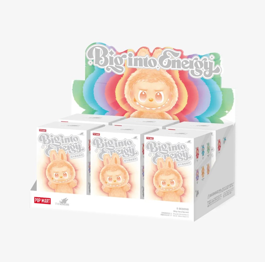 Pop Mart Labubu The Monsters Big Into Energy Vinyl Face Random Blind Box