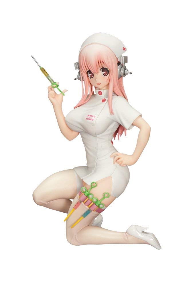 Super Sonico, Nurse Ver., 1/7 Scale Painted Figure, Super Sonico, Orchid Seed