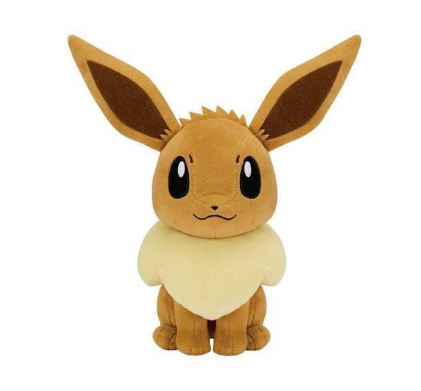 Eevee Plush Doll, 9 Inches, Pokemon, Banpresto