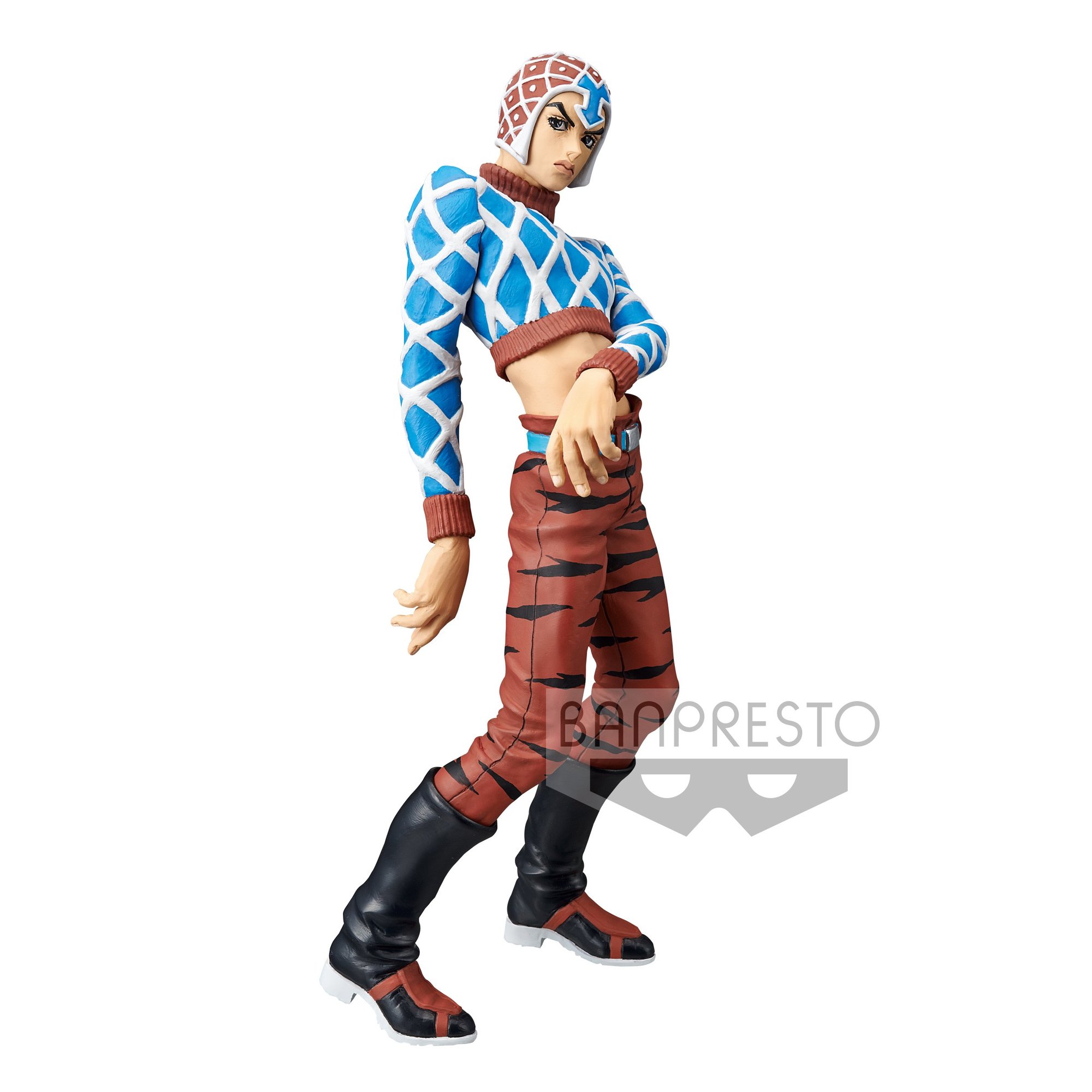 Guido Mista Figure, Jojos Figure Gallery 6, JoJos Bizarre Adventure Part V, Golden Wind, Banpresto