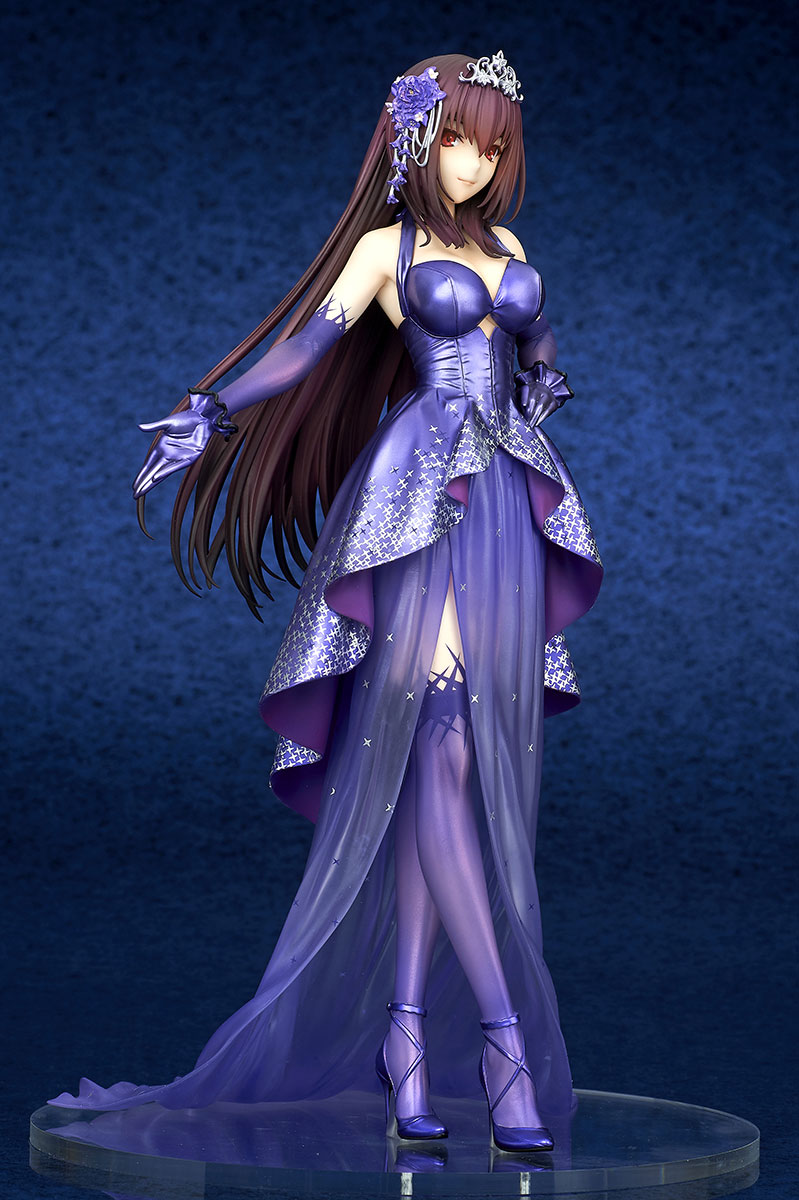 Lancer Scathach Figure, 1/7 Scale Pre-Painted Statue, Formal Dress Fate / Grand Order, Ques Q