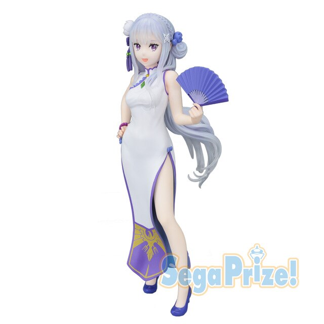 Emilia, Dragon Dress Figure, Re:Zero - Starting Life in Another World, Sega