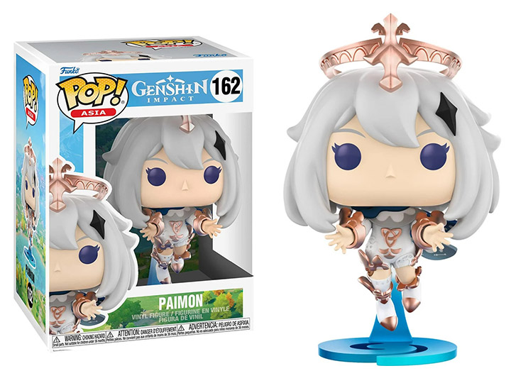 Paimon Figure, Genshin Impact, Funko Pop Animation 3.75 Inches Funko Pop 162