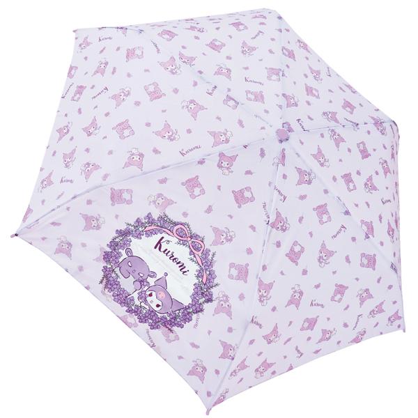 Sanrio Kuromi Folding Umbrella 53cm Purple