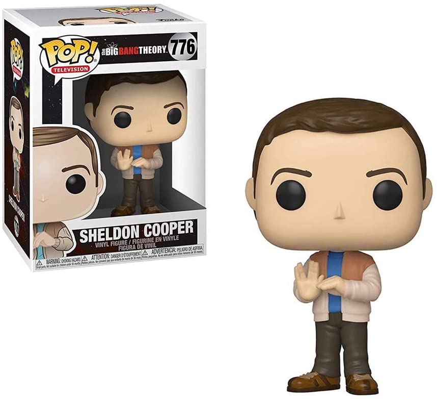 Sheldon Cooper Funko Pop Animation 3.75 Inches The Big Bang Theory Funko Pop 776