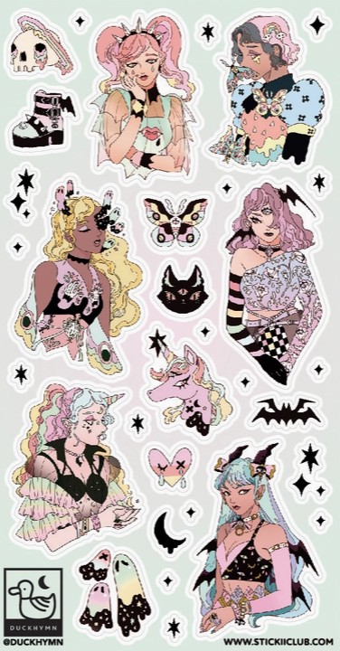 Sweet n Spooky Sticker Sheet