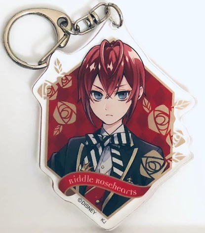 Twisted Wonderland Acrylic Keychain - Riddle Rosehearts - Ver 2