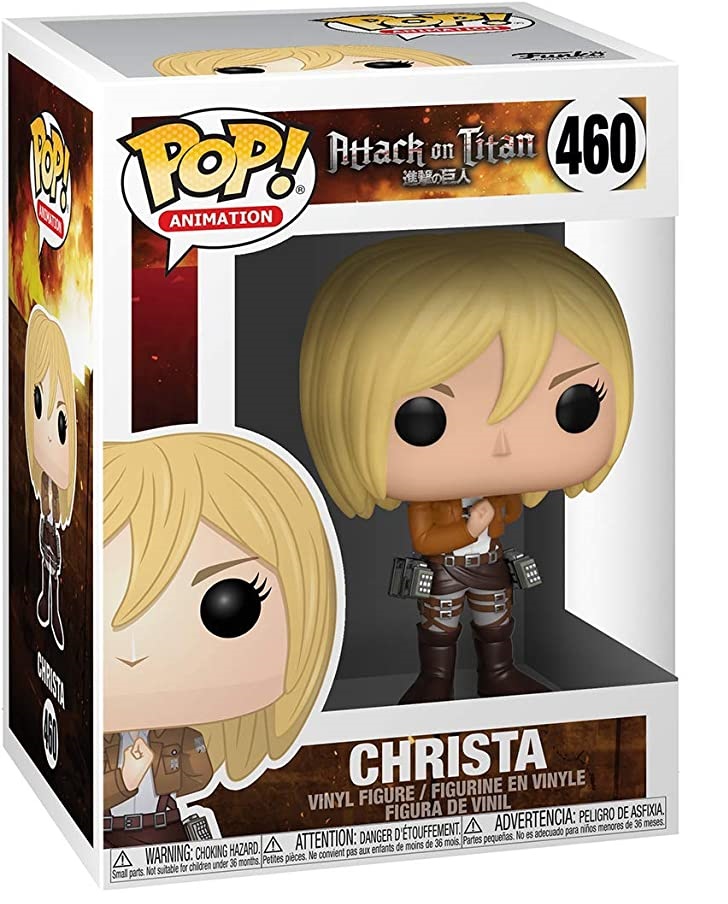 Christa Funko Pop Animation Attack on Titan 3.75 Inches - Funko Pop 460