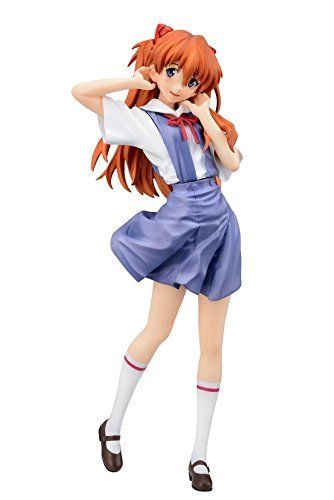 Asuka Langley Shikinami, School Uniform, Evangelion Neon Genesis, Premium Figure, Sega