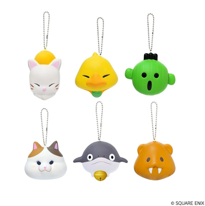 Final Fantasy XIV Squeezable Minions Charm - Random Blind Box