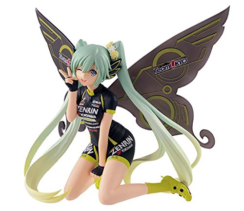 Hatsune Miku, Racing Miku 2017 Team Ukyo Cheering Ver, Vocaloid, SQ Figure, Banpresto