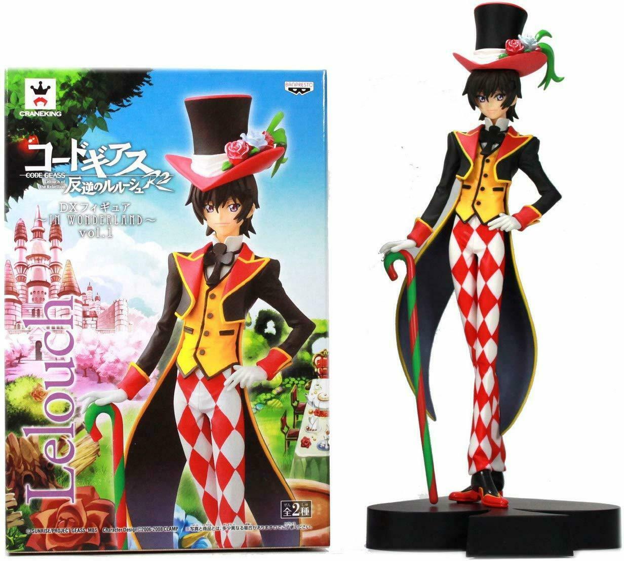 Lelouch Lamperouge, DX Figure in Wonderland, Code Geass, Banpresto