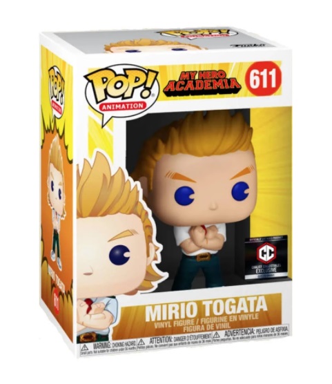 my hero academia funko pop mirio togata