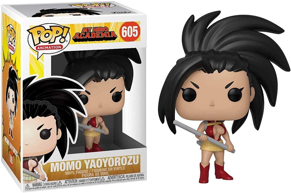 Momo Yaoyorozu Figure, My Hero Academia Funko Pop Animation 3.75 Inches Funko Pop 605