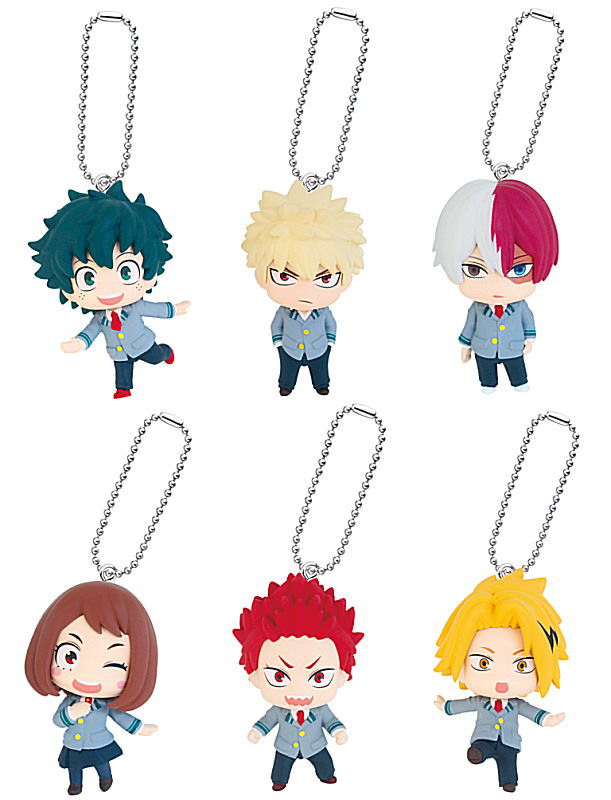 My Hero Academia Random Gashapon Figure Keychain
